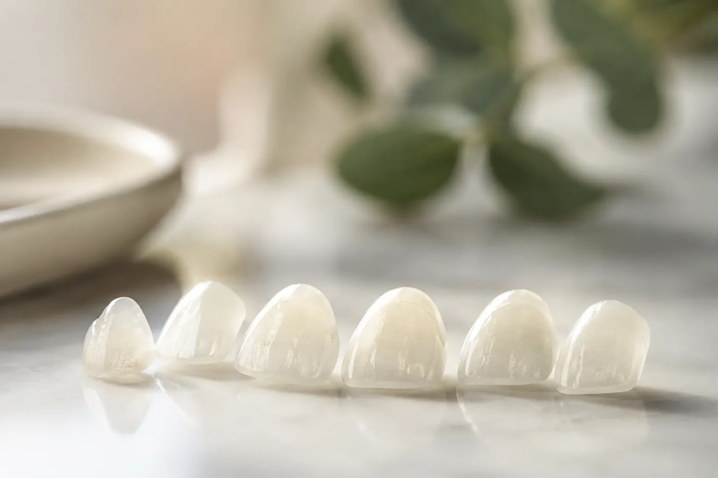 Thin porcelain dental veneer shells